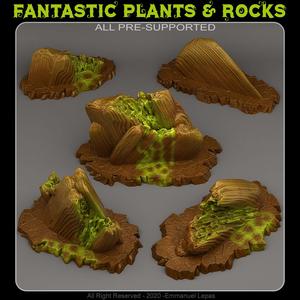 ACID MELTED STONES
