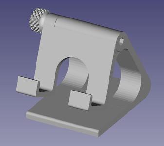 Adjustable phone holder