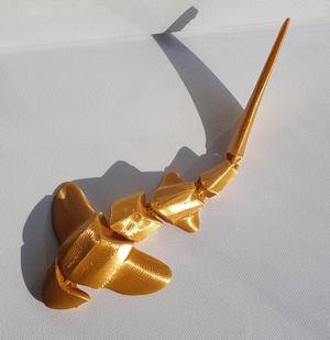 articulated Zebra Shark