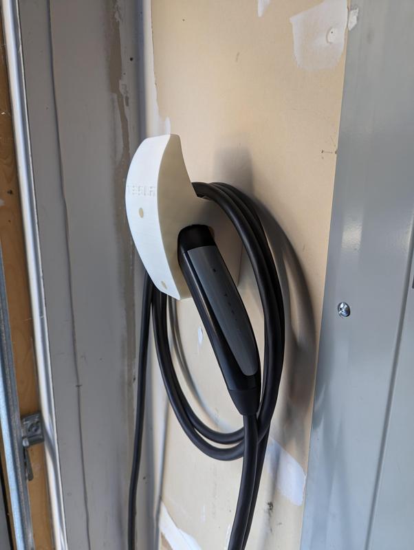 Mini Tesla Wall Connector for holding/organizing Mobile Connector plug