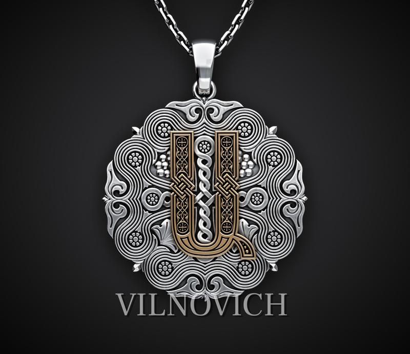 PENDANT WITH THE ARMENIAN LETTER 1