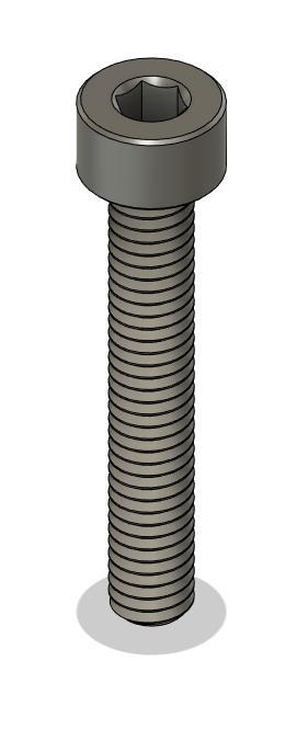 M4 Socket Cap Screw 25mm