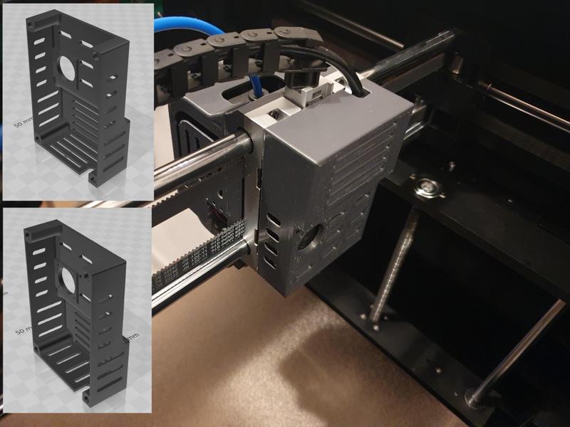 QIDI X-Max 3 Magnetic Printhead-Backcover