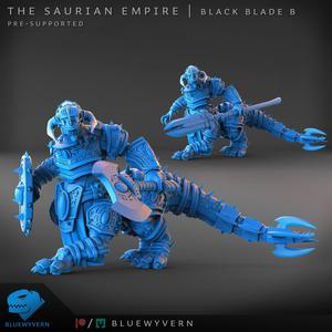 The Saurian Empire - Black Blade B (Modular)