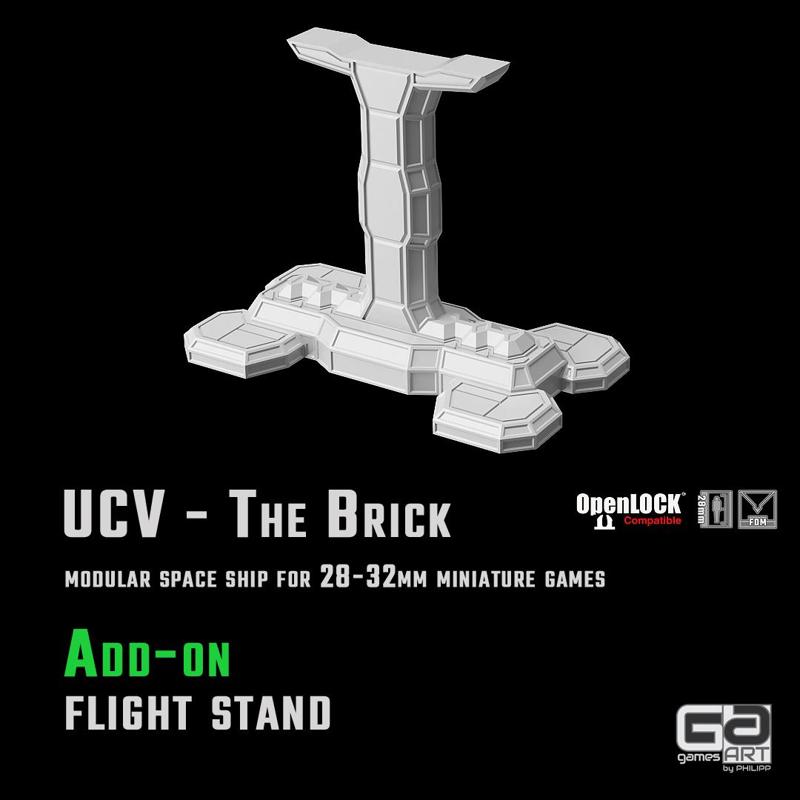 UCV - The Brick Add-on - flight stand