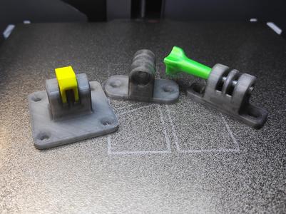 Simple GoPro Mounting Brackets