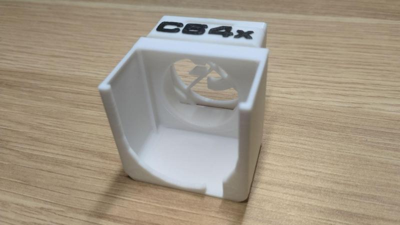 My Retro Computer C64x 4020 Fan Mount + C64-themed Fan Grill