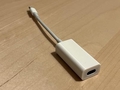 USB-C Adapter for Apple Lightning Camera Adapter