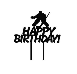 2 CAKE FIELD HOCKEY TOPPER SETS