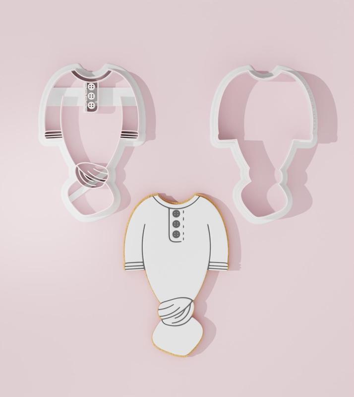 Onesie #1 Cookie Cutter with CCHub Logo