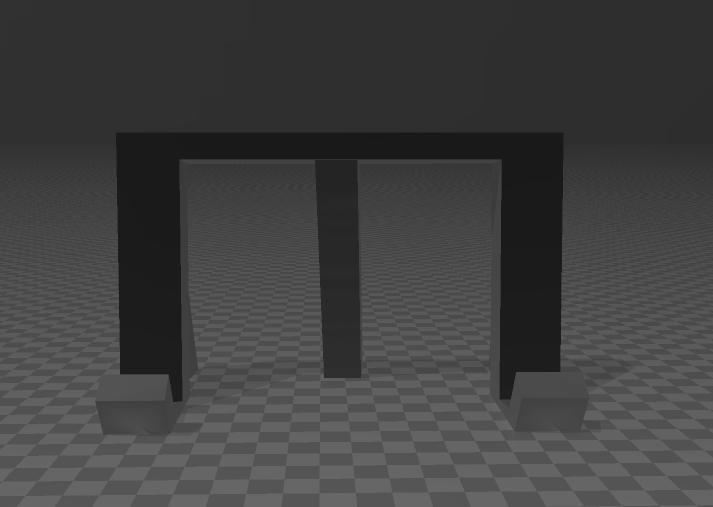 Small table top sign stand