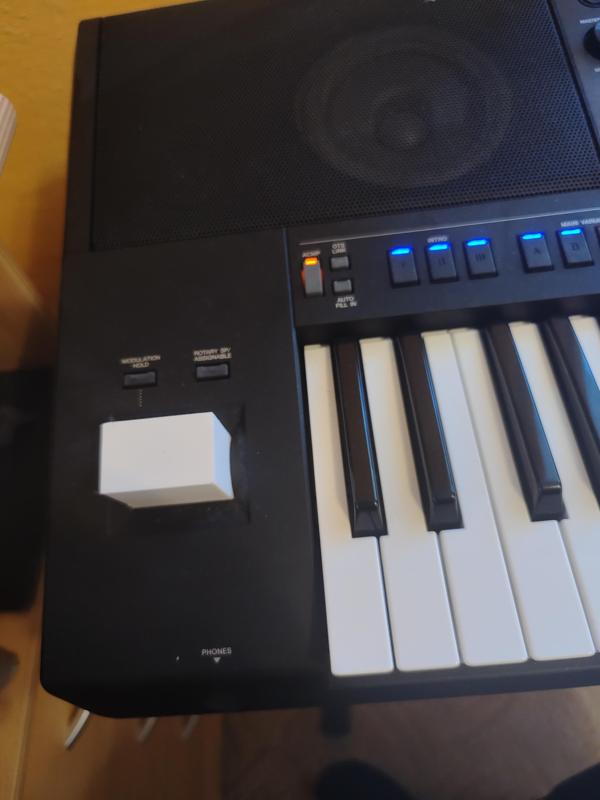 Protector for Yamaha PSR SX900 keyboard joystick