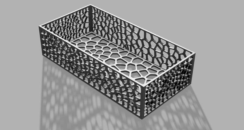Voronoi Patterns Box Design