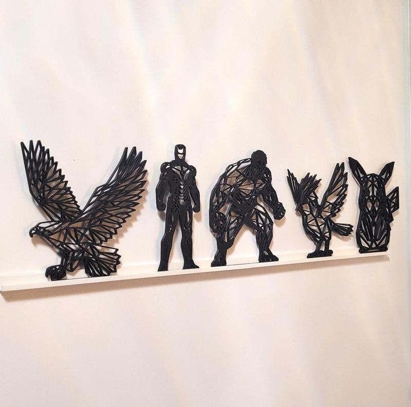 Low Profile PhaseworksCA Art Display