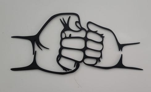 2D ART "Father & Son" 200x94x1,6mm
