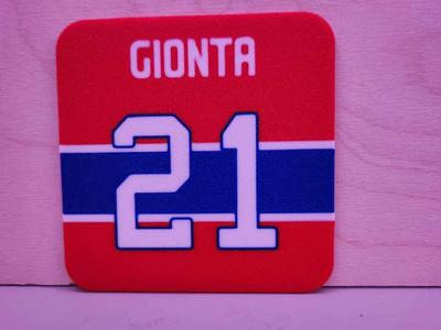 NHL Coaster - BRIAN GIONTA