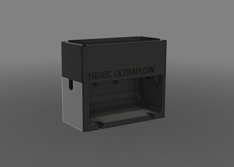 BentoBox v2 - Fan housing for Nidec UltraFlow server fan