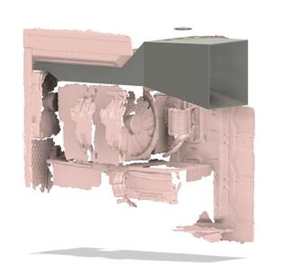 Fractal Design Torrent - Power Supply Fan Duct