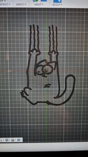 simons cat wall design