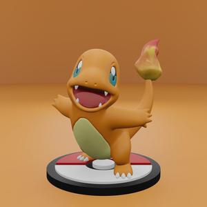 Pokemon No. 004 Charmander