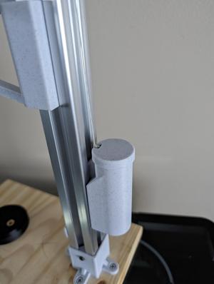 Counterweight lid for Yet another heat-set insert installation stand