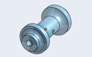 Coupler for potentiometer and motor/Reductor