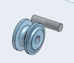 Pulley with support