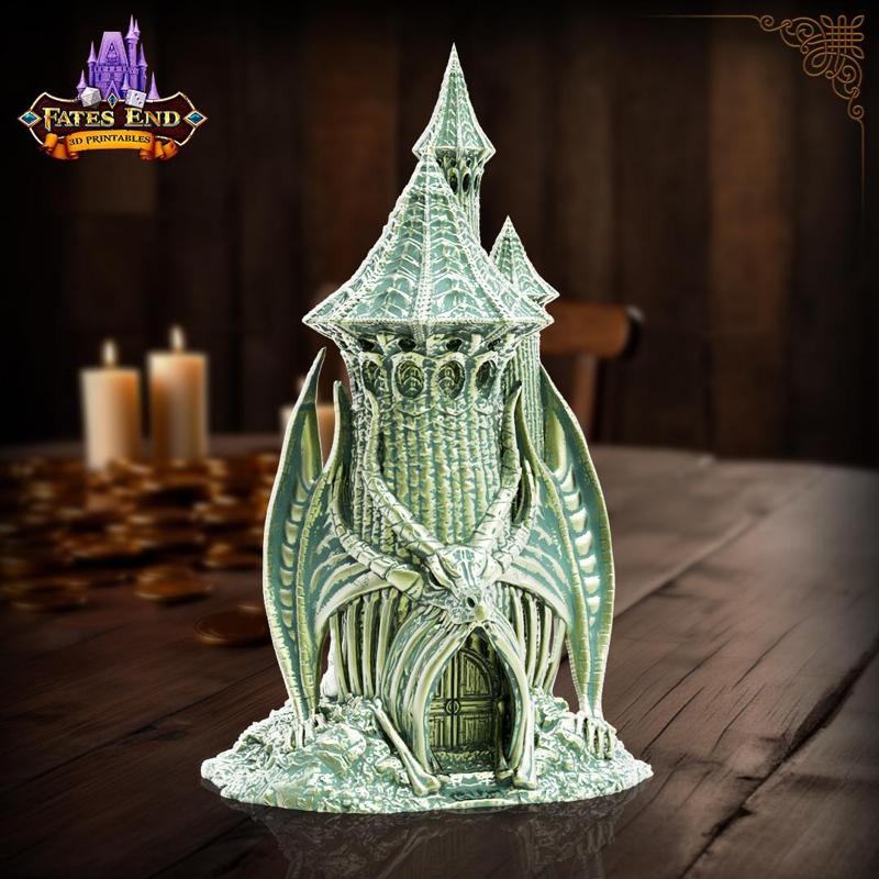 Skeletal Dragon Bank - SUPPORT FREE!