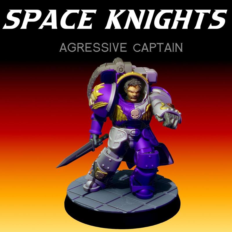 Space Knights - Agressive Captain
