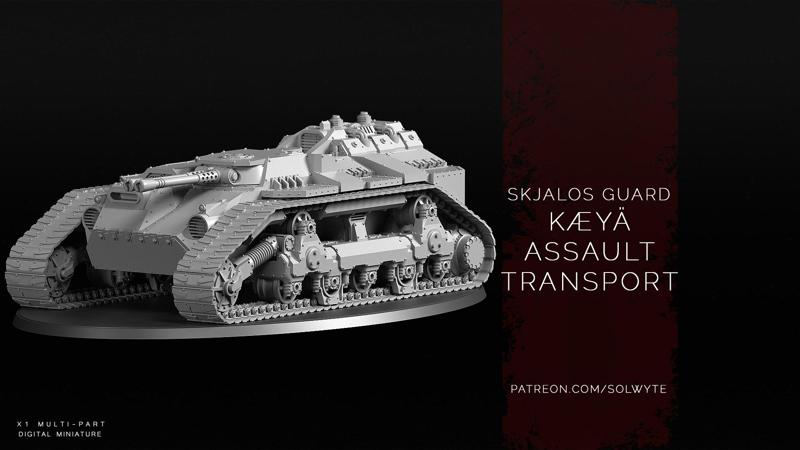 Skjalos Guard - Kæyä Assault Transport