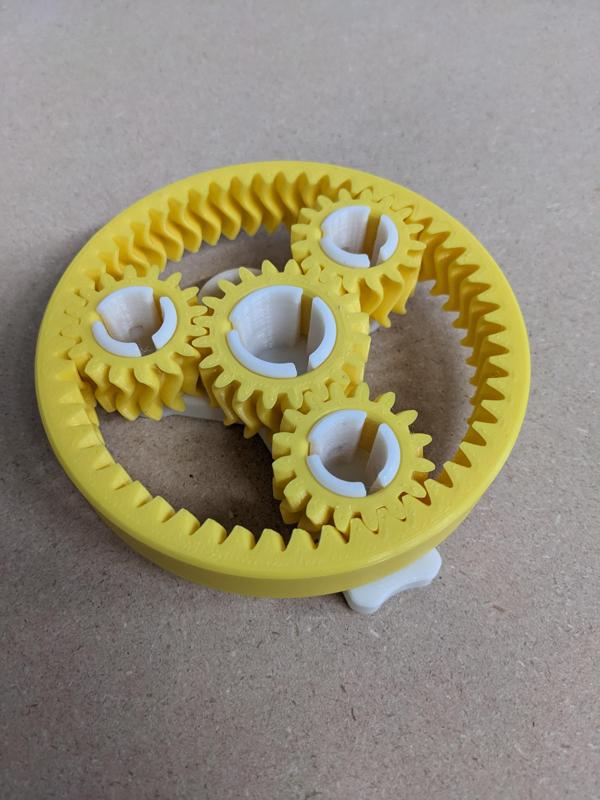 Sinusoidal Planetary Gear Set
