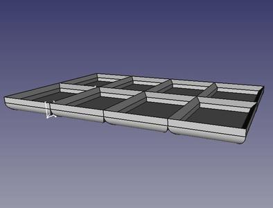 Parameterizable Tray Grid