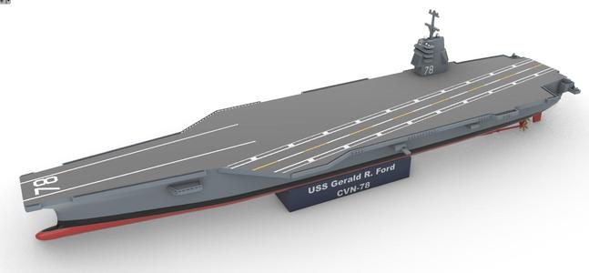 USS Gerald R. Ford (CVN-78) 1:400