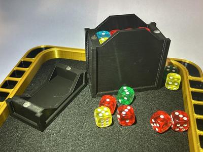 14mm Dice storage box