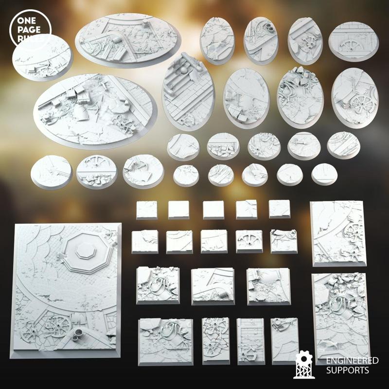 Duchies of Vinci Bases (Round & Square)