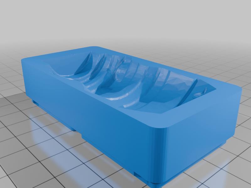 Gridfinity: Meopta Largo 12.5mm C-Mount Lens Holder