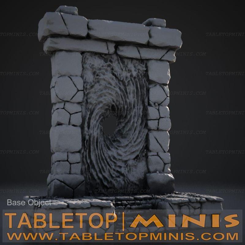 Large Ancient Stone Portal