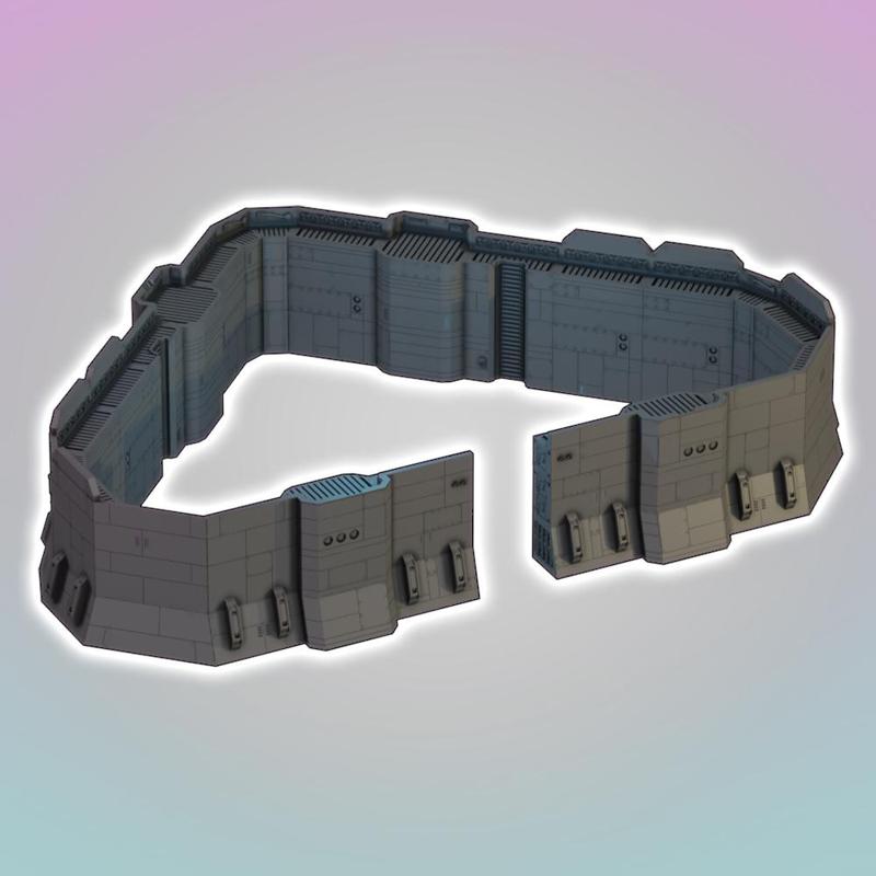 Flatline City: City Walls