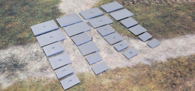 Half Size Bases for Team Yankee