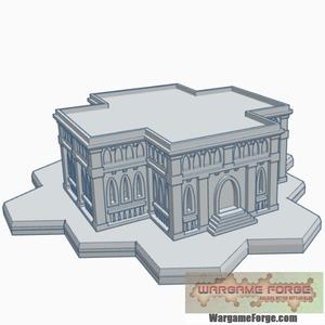 Gothic Building 52 with Hex Base GHB052