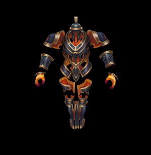 Scorched Earth Xerath League of Legends 3D print model