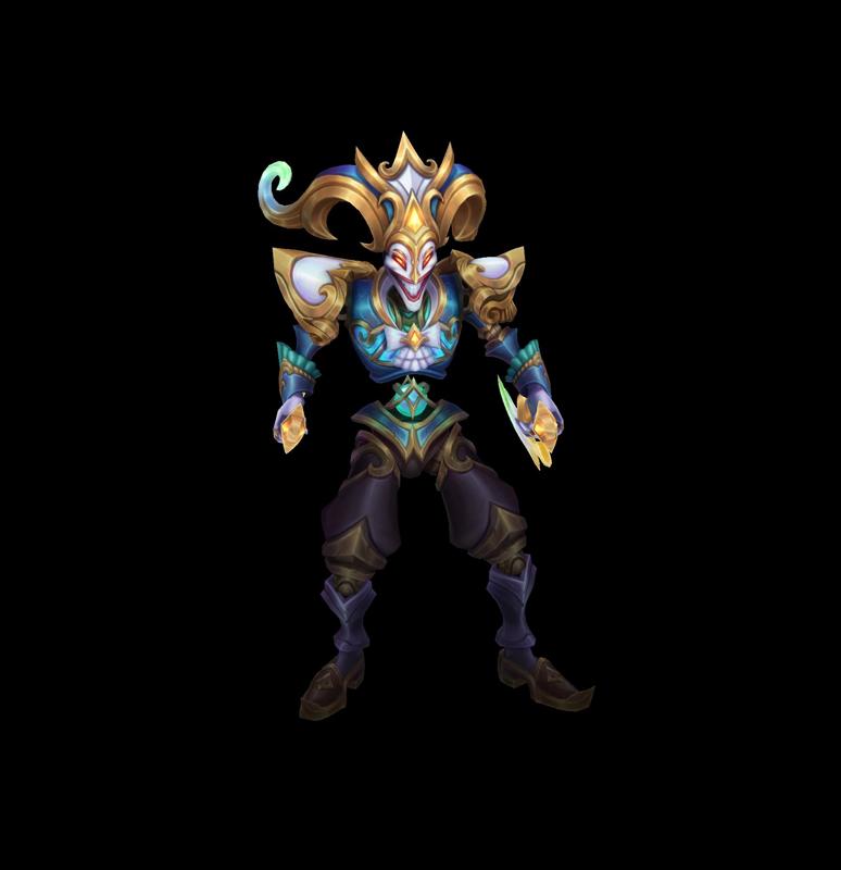 Winterblessed Shaco League of Legends 3D print model