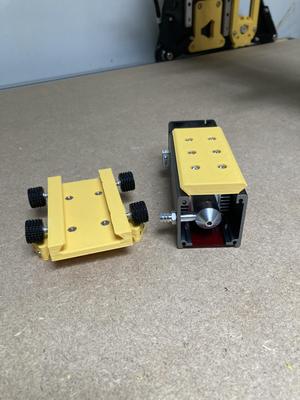 Laser mounting bracket