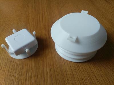 Radiation shield for Xiaomi Mijia LYWSD03MMC sensor