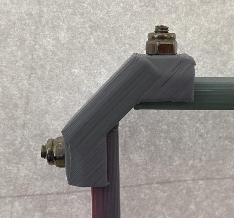 8mm LED Strip 90 Degree Connector with holes