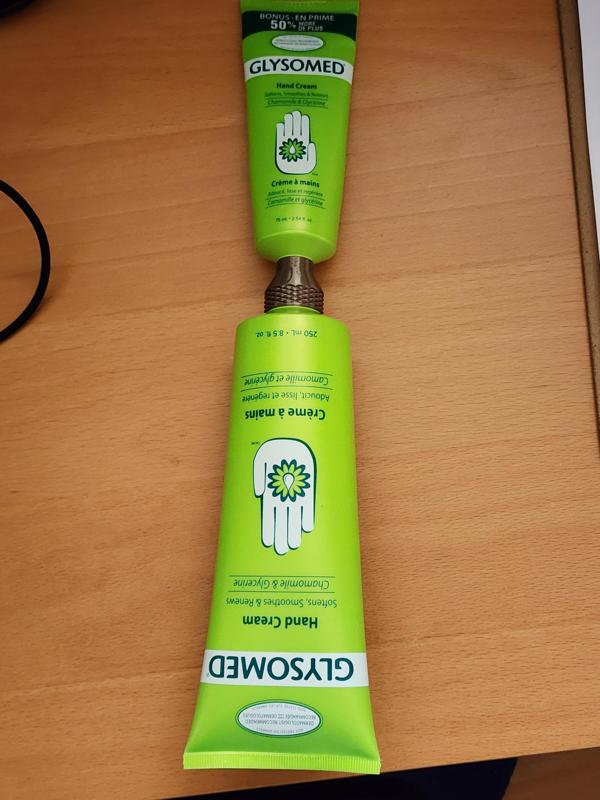 Glysomed Hand Cream tube coupler/adapter