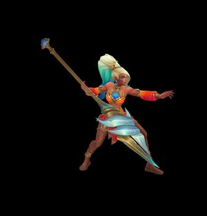 Ocean Song Nidalee League of Legends 3D print model