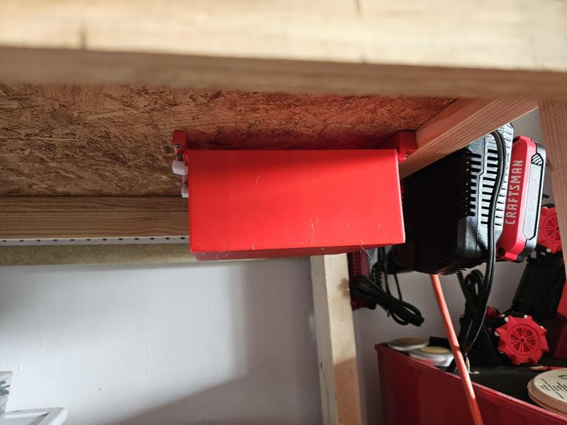 Under Desk Gridfinity Storage