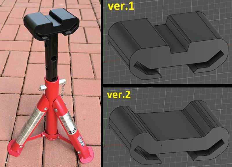 Rubber pad - 2 versions