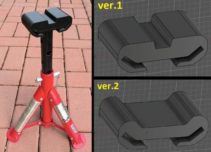 Rubber pad - 2 versions